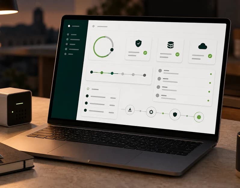 Support and monitoring interface for ongoing software maintenance